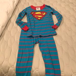 Superman Hanna Anderrson Pajamas size 4T!